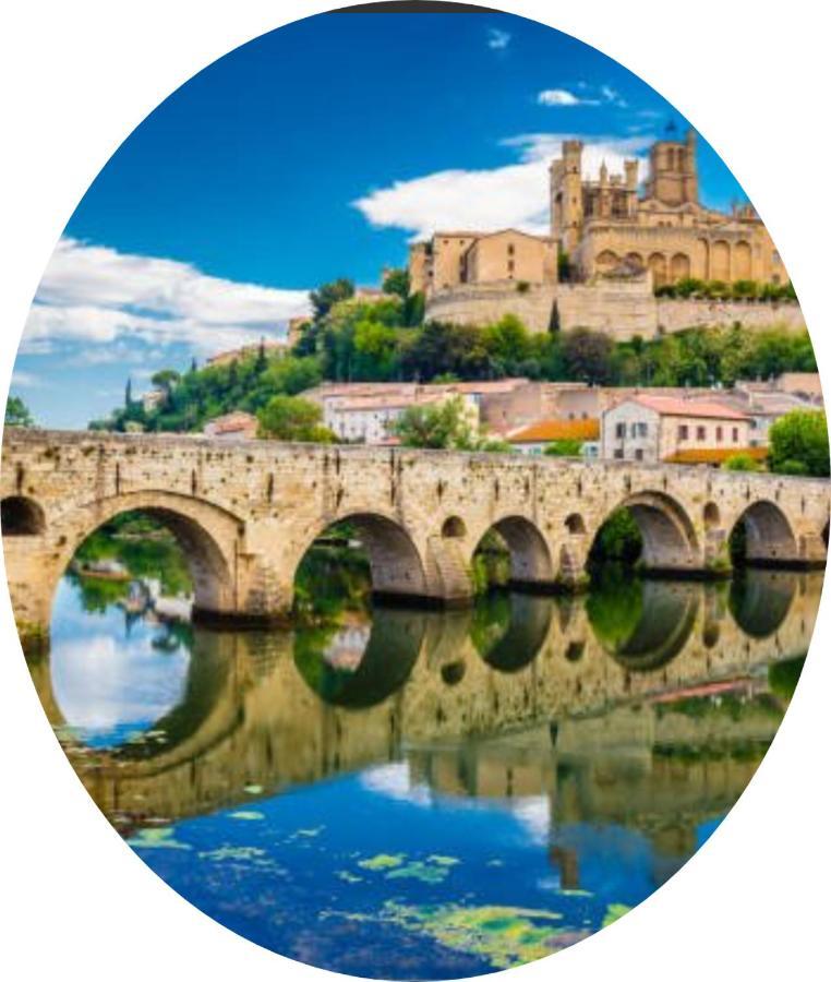 Tres Belle Vue Canal Du Midi Безие Екстериор снимка
